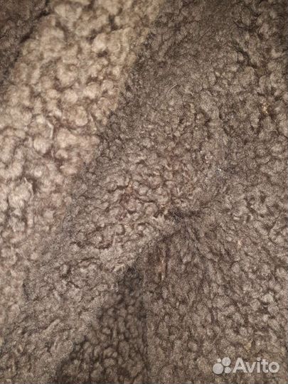 Натуральный мех для рукоделия, овчина беж