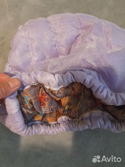 Термошапка для уходовых процедур за волосами