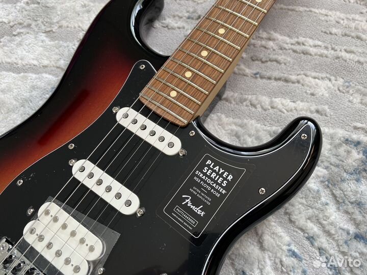 Новая Fender Player Stratocaster HSS Floyd Rose