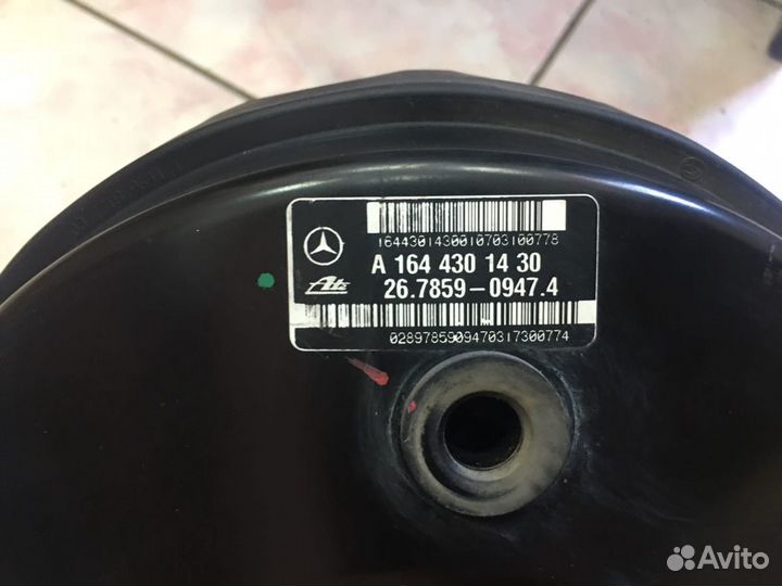 Вакуумный усилитель Mercedes X164 GL