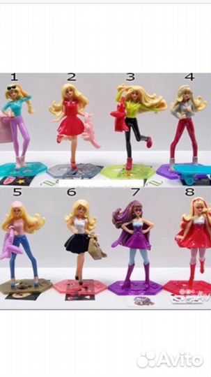 Киндер серия Барби обмен