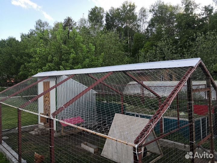 Заградительная сетка для вальеров,Ячейка 60*60 мм