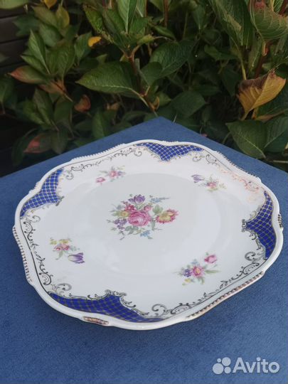 Антикварное, немецкое блюдо