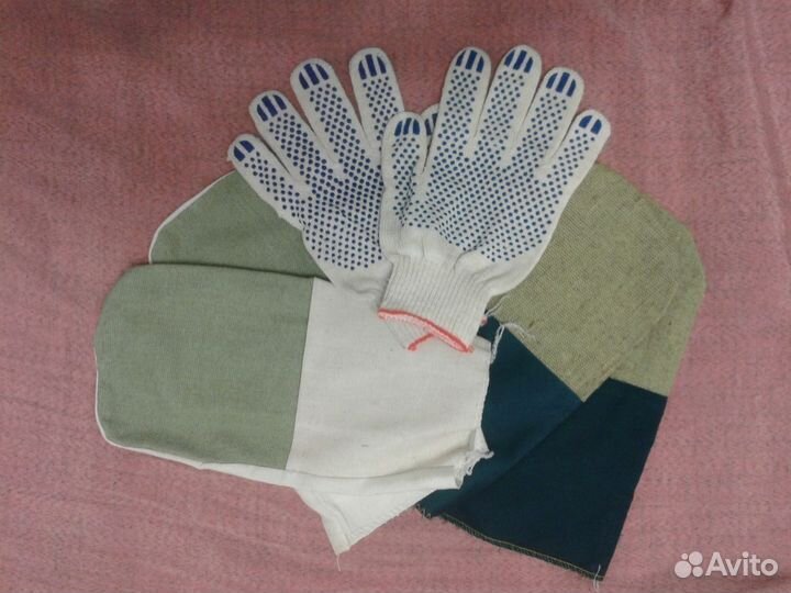 Голицы и перчатки пвх