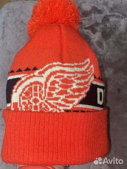 Шапка Детройт Ред Уингз reebok детская