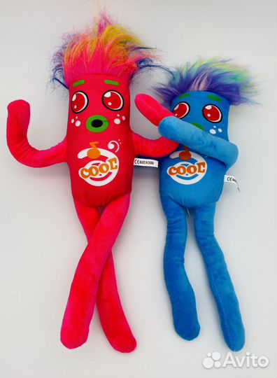 Мягкая плюшевая сосиська