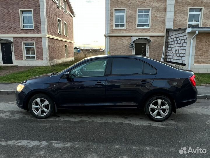 Skoda Rapid 1.6 AT, 2016, 120 000 км