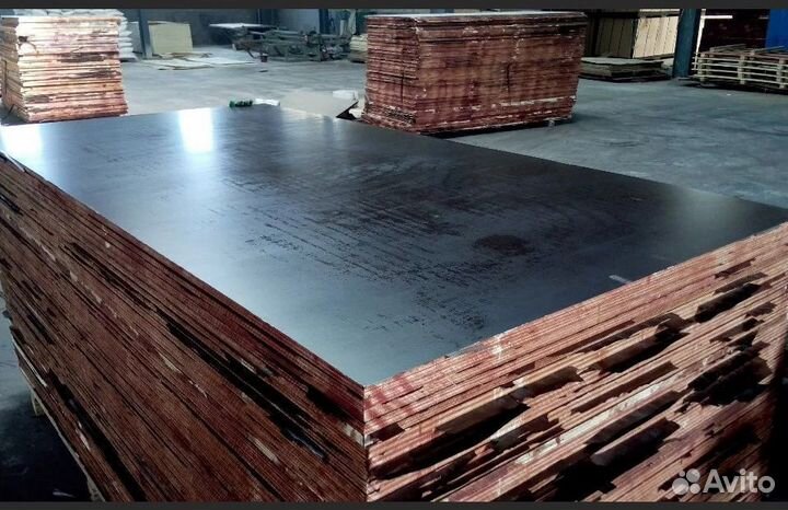 Фанера ламинированная б/у