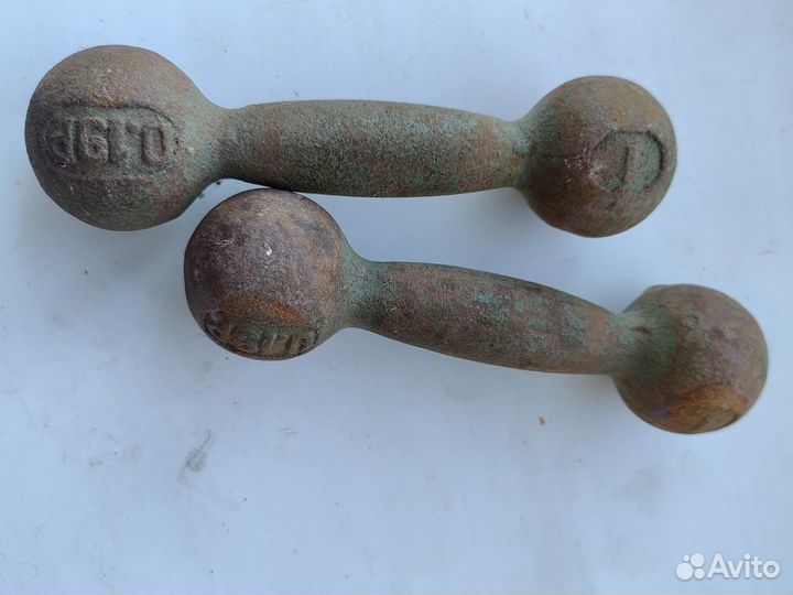 Гантели 1 кг СССР