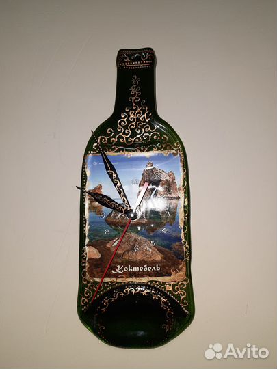Часы сувенирные стеклянные