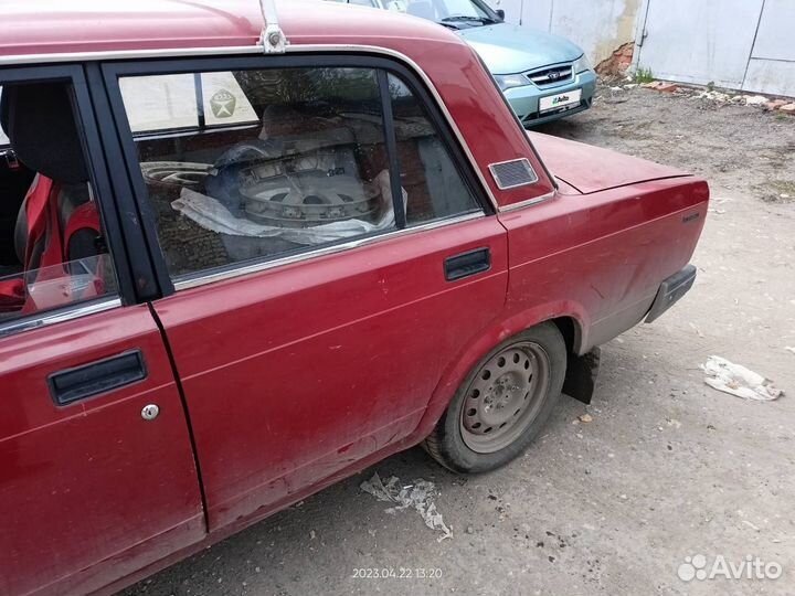 ВАЗ 2107 1.5 МТ, 1996, 150 000 км