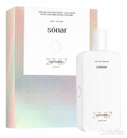 27 87 Perfumes Sonar EDP 87 ml Оригинал