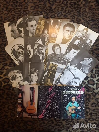 Высоцкий - наборы открыток