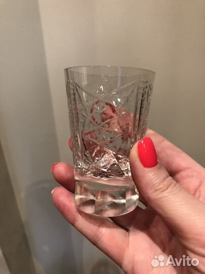 Хрустальные рюмки СССР