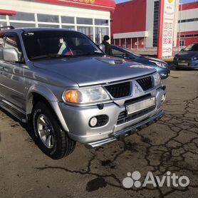 Кенгурятник высокий для Mitsubishi Pajero Sport 1999-2008