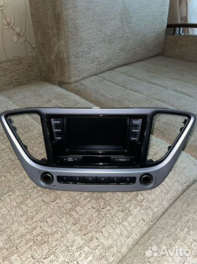 Магнитола hyundai solaris 2017