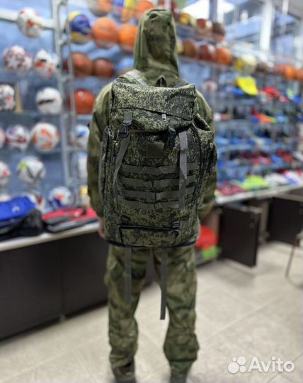 Рюкзак тактический 100-120л для рыбалки, охоты