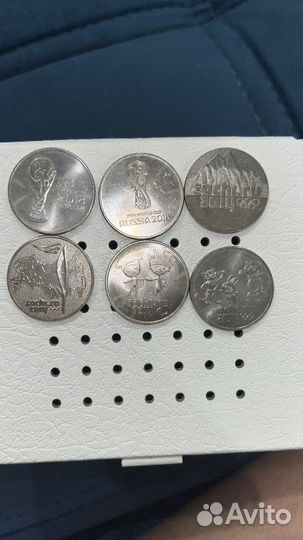 Купюра 100 рублей сочи 2014 и Монеты Сочи 2018