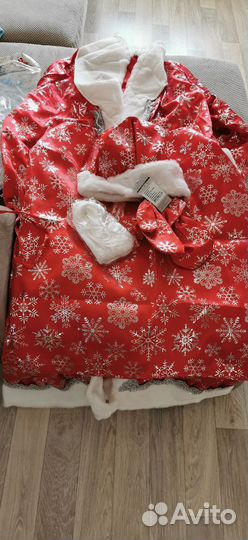 Костюм деда мороза взрослый