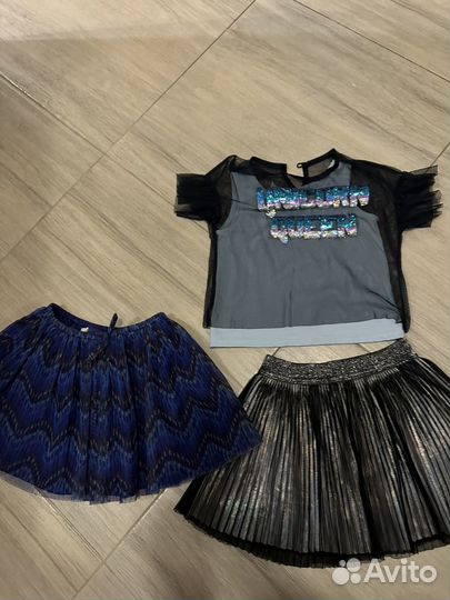 Юбки на девочку 98