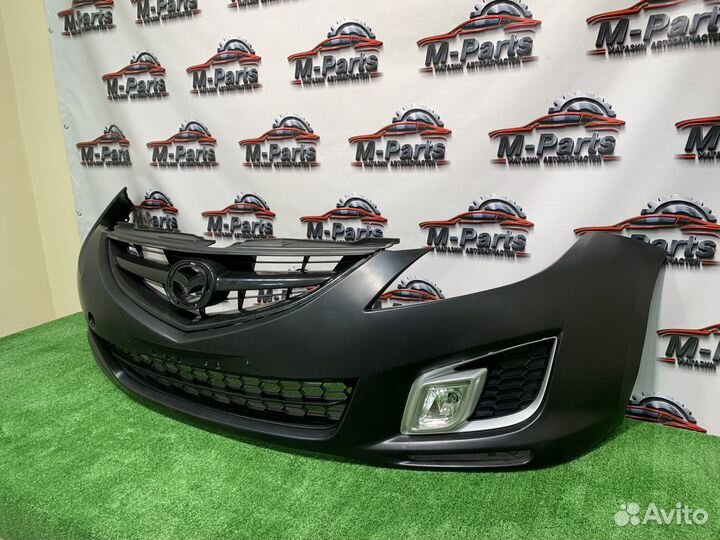 Бампер передний мазда 6 gh sport 2007 в сборе