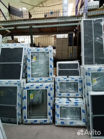 Готовые окна 700х500 мм фрамуги