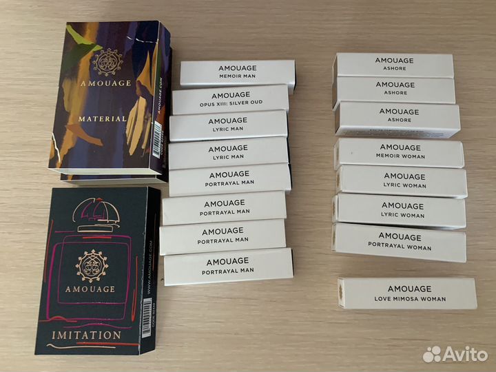 Amouage пробники 2 мл