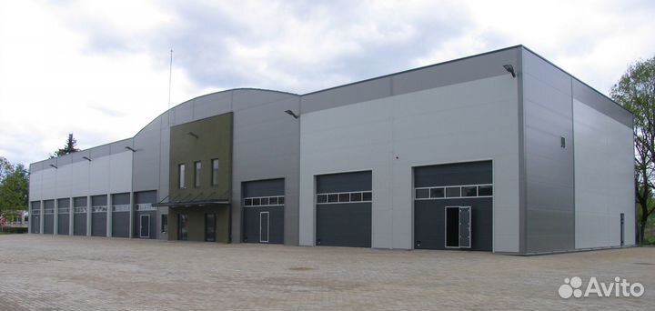 Быстровозводимые ангары из сэндвич панелей