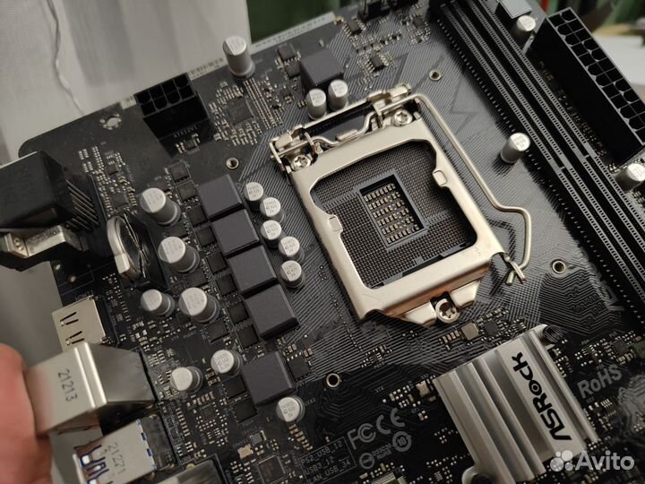 Материнская плата lga 1200 + Кулер 300