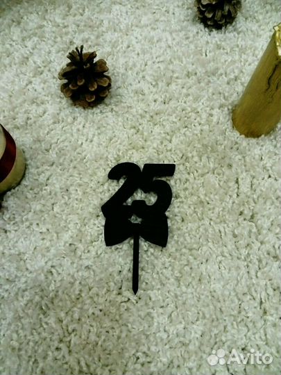 Топпер в торт