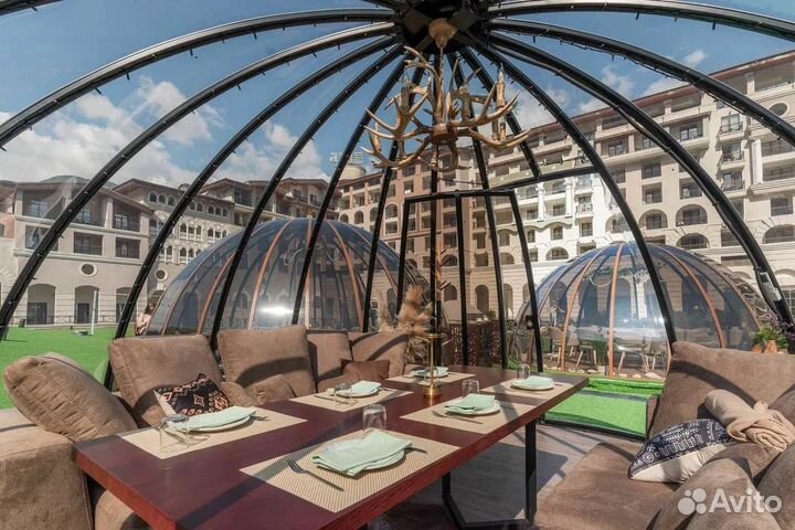 Панорамный ресторан в Красной Поляне