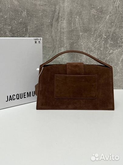 Сумка женская jacquemus замшевая люкс