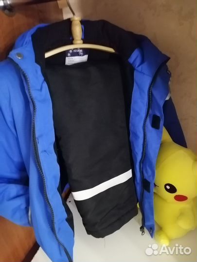 Зимний костюм для мальчика 110