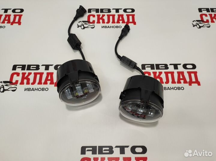 Птф LED Приора Нива Шевролет 70W 7 линз