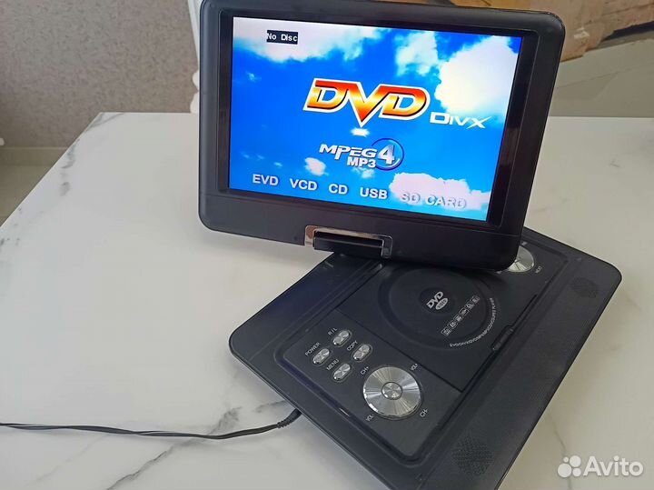 Портативный dvd плеер с тв