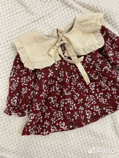 Нарядное платье для девочки 68