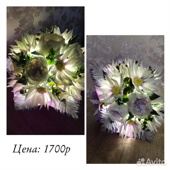 Светильник ночник из изолона