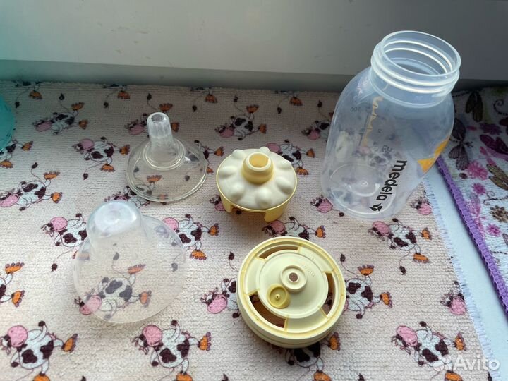 Бутылочка для кормления madela + пакеты для молока