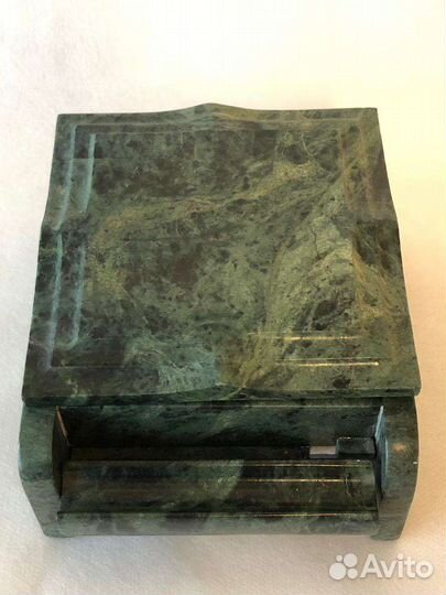 Шкатулка СССР змеевик