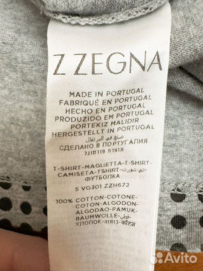 Футболка мужская zegna