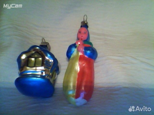 Елочные игрушки СССР. Клоун Арлекин