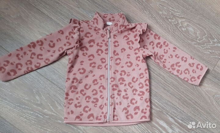 Флисовая поддева, кофта H&M 98р