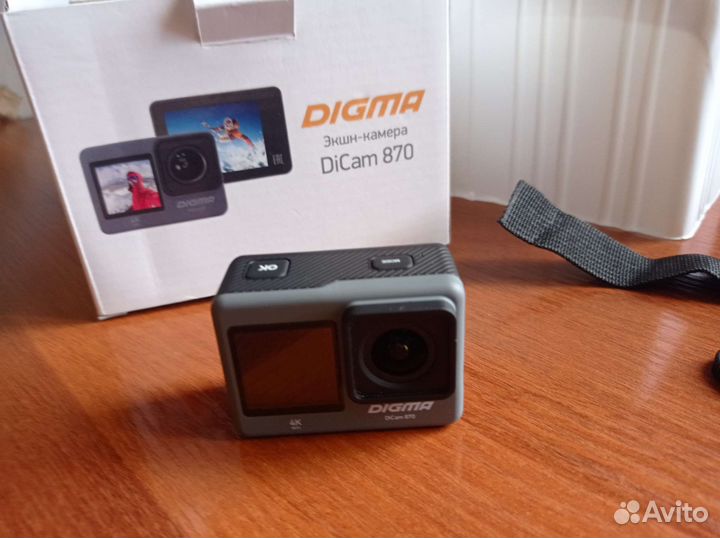 Экшн камера Digma Dicam 870