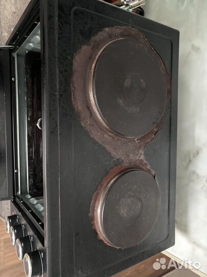 Мини печь с двумя конфорками