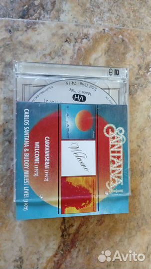Cd двойной альбом Santana Welcome