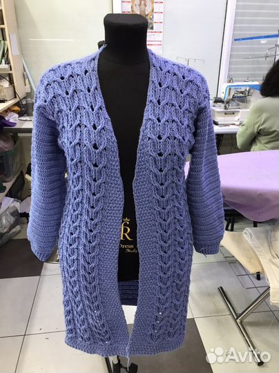 Кардиган ручной работы в единственном экземпляре