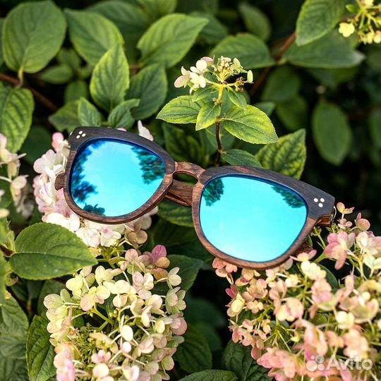 Солнцезащитные очки Деревянные