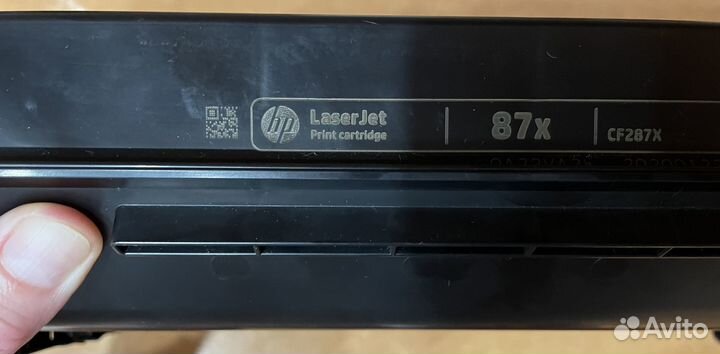 Картридж лазерный HP 87X (CF287X)