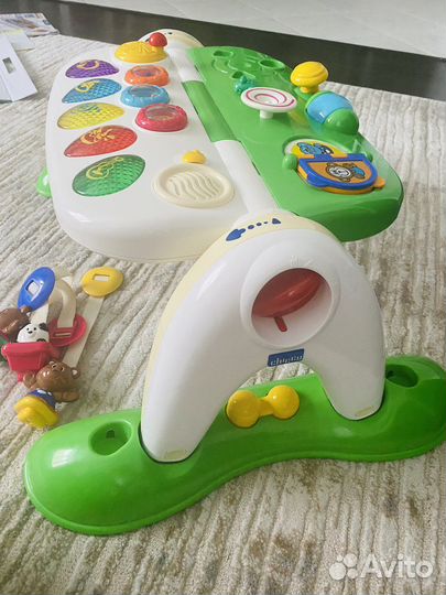 Развивающий столик chicco, игровой центр
