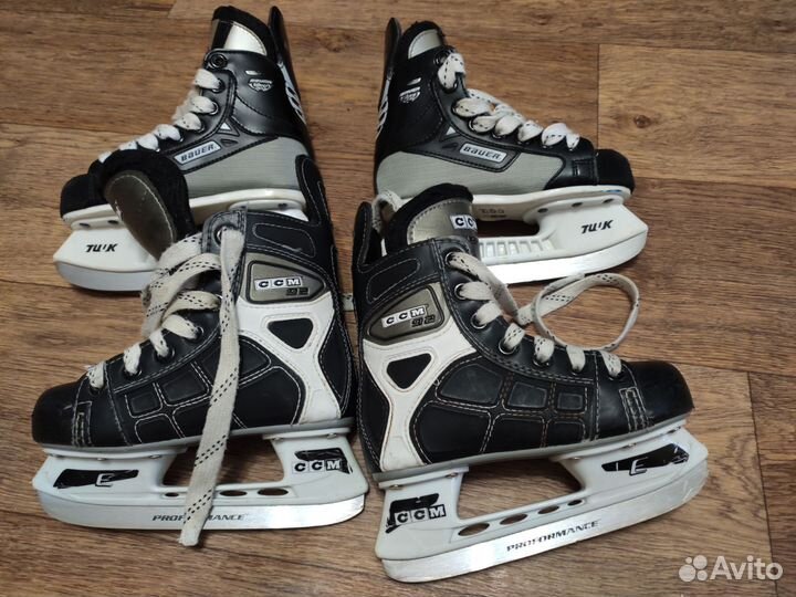 Хоккейный баул + детские коньки